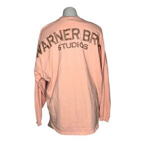 SPIRIT JERSEY Warner Bros Studios Peach Color Long Sleeves Size XL